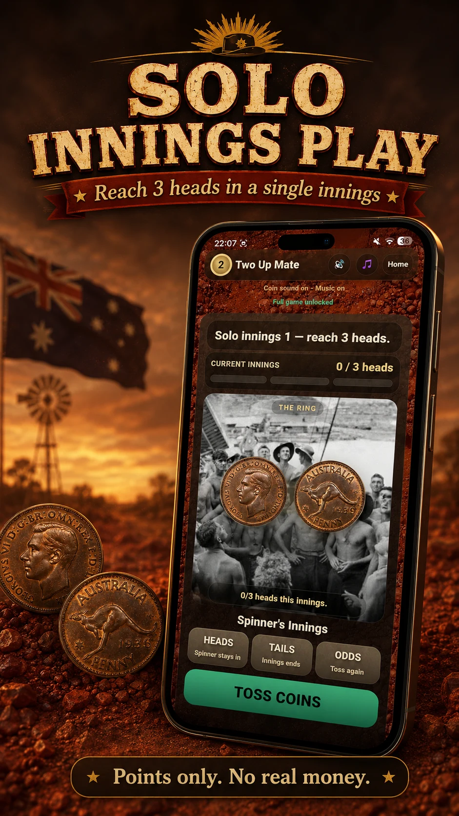 Two Up Mate screenshot