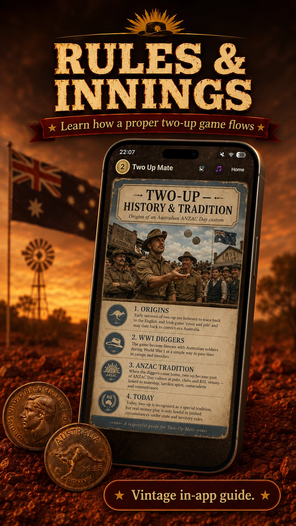 Two Up Mate screenshot
