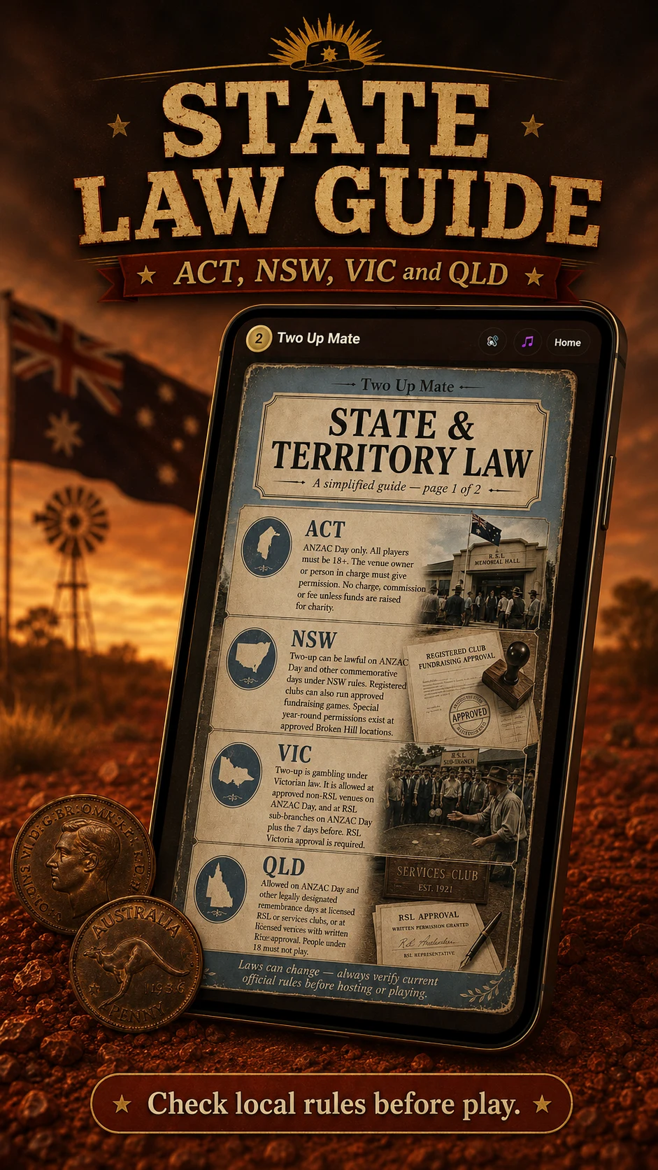 Two Up Mate screenshot